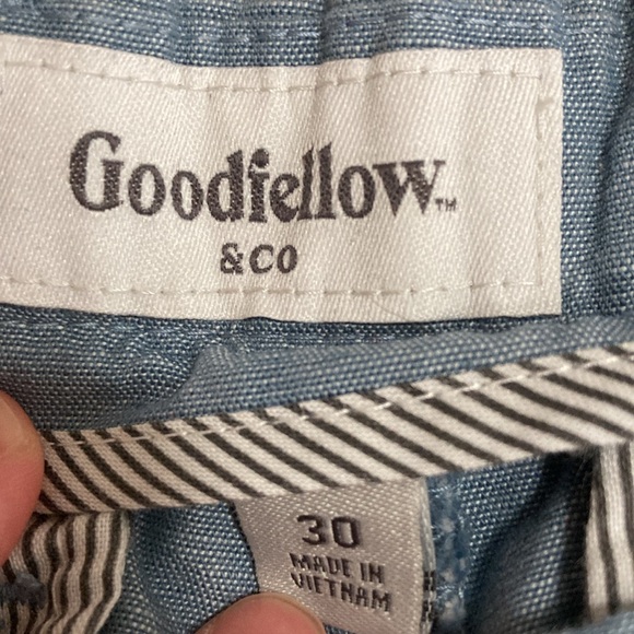 Goodfellow shorts 10” - blue - Picture 3 of 5